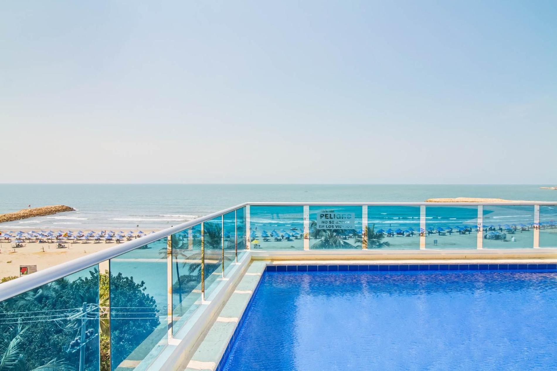 Apartamento Vista De Lujo Al Mar Y La Bahía Cartagena