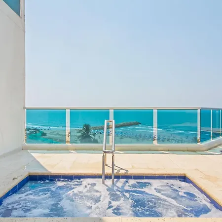 Apartment Vista De Lujo Al Mar Y La Bahia Cartagena