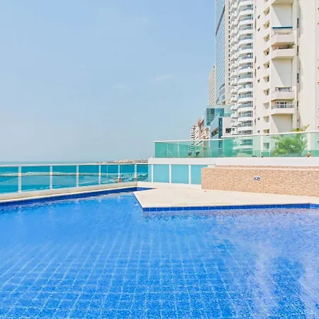 Vista De Lujo Al Mar Y La Bahia Apartment Cartagena