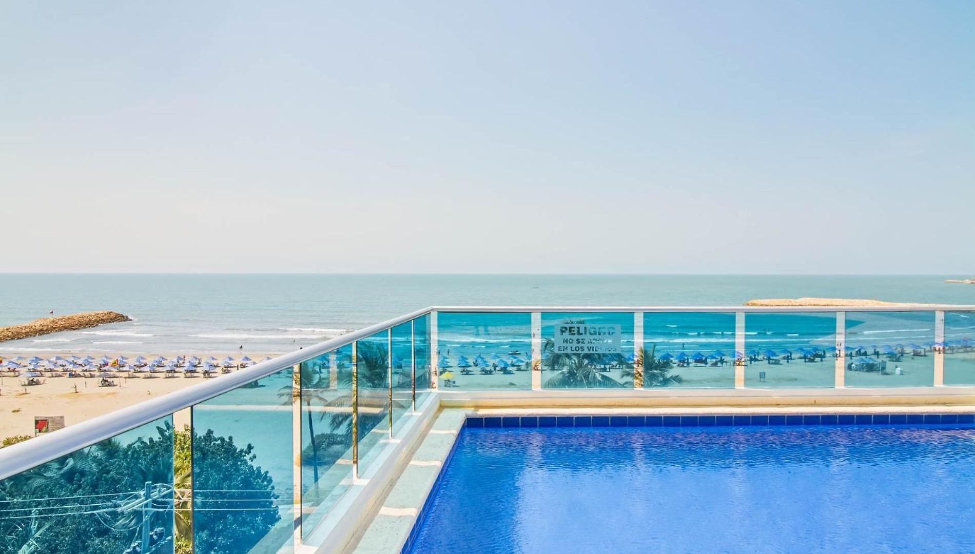 Apartamento Vista De Lujo Al Mar Y La Bahía Cartagena