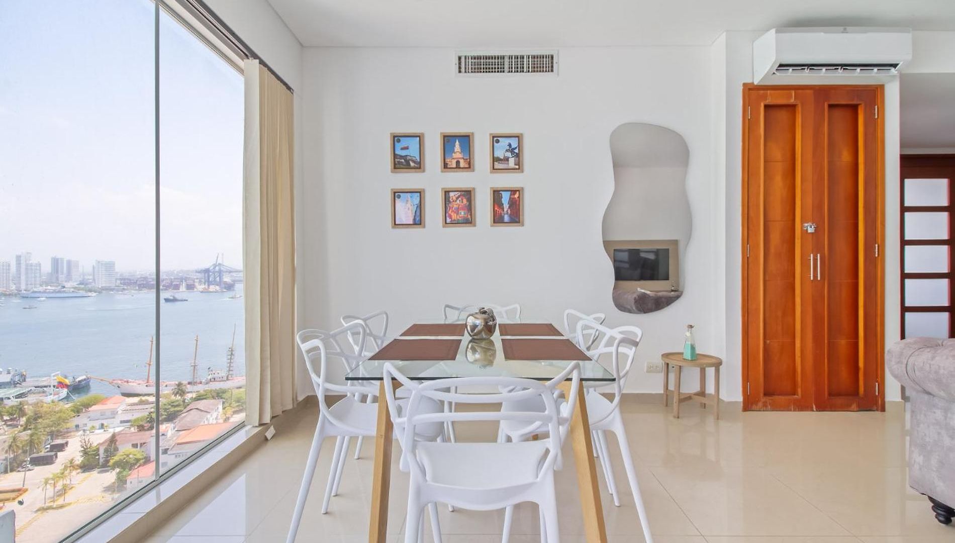 Apartamento Vista De Lujo Al Mar Y La Bahía Cartagena