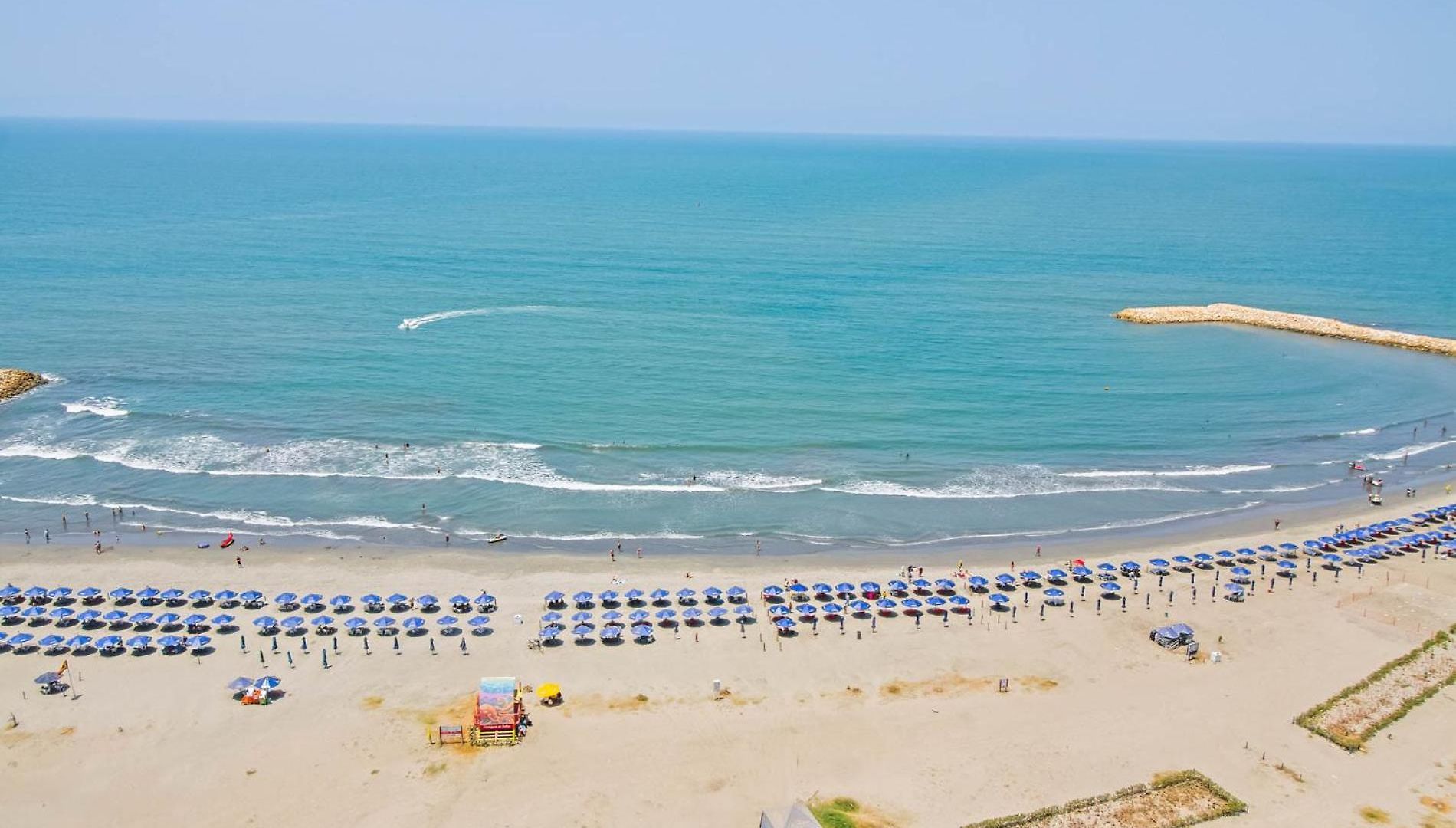 Vista De Lujo Al Mar Y La Bahía Apartamento