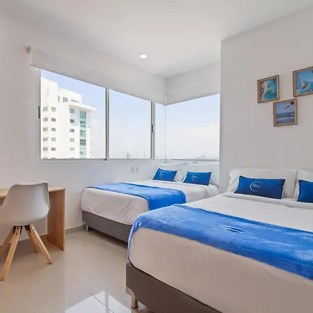 Vista De Lujo Al Mar Y La Bahía Apartamento
